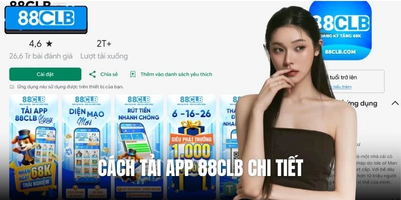 Cài đặt ứng dụng 88CLB mượt mà cho điện thoại di động