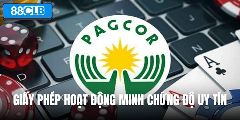 Giấy phép hoạt động minh chứng độ uy tín
